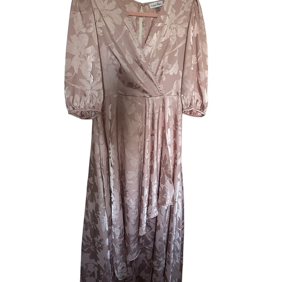 Calvin Klein/Faux Wrap Dress - Picture 2 of 6